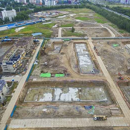 ЖК Северный ход строительства август 2018
